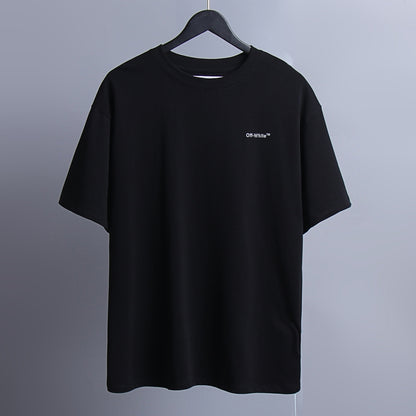 OFF-Whlte Arrow logo print T-shirt#78