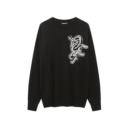 OFF-Whlte Intarsia Knit Sweater#10