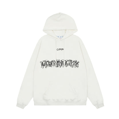 OFF-Whlte Arrow logo sports sweatshirt#16