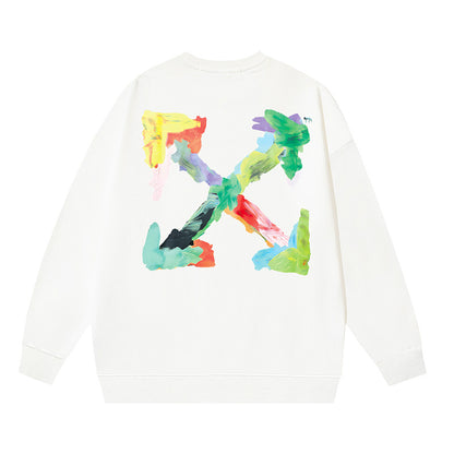 OFF-Whlte Arrow logo sports sweatshirt#38