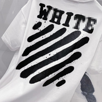 OFF-Whlte Arrow Logo Cotton T-shirt#31