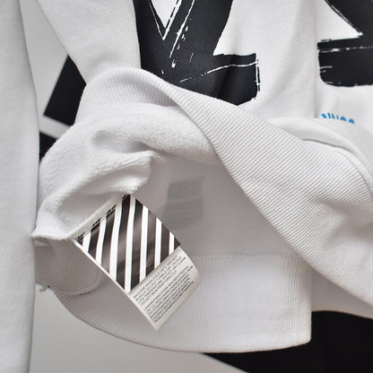 OFF-Whlte Arrow logo sports sweatshirt#100