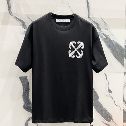 OFF-Whlte Arrow Logo Cotton T-shirt#27