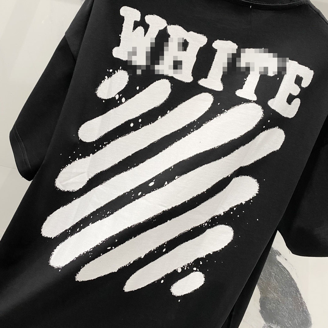 OFF-Whlte Arrow Logo Cotton T-shirt#31