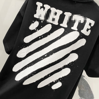 OFF-Whlte Arrow Logo Cotton T-shirt#31