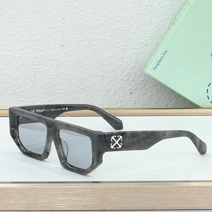 OFF-Whlte Arrow logo sunglasses#3