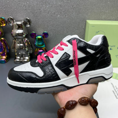 OFF-Whlte Arrow Logo Leather Sneakers #41