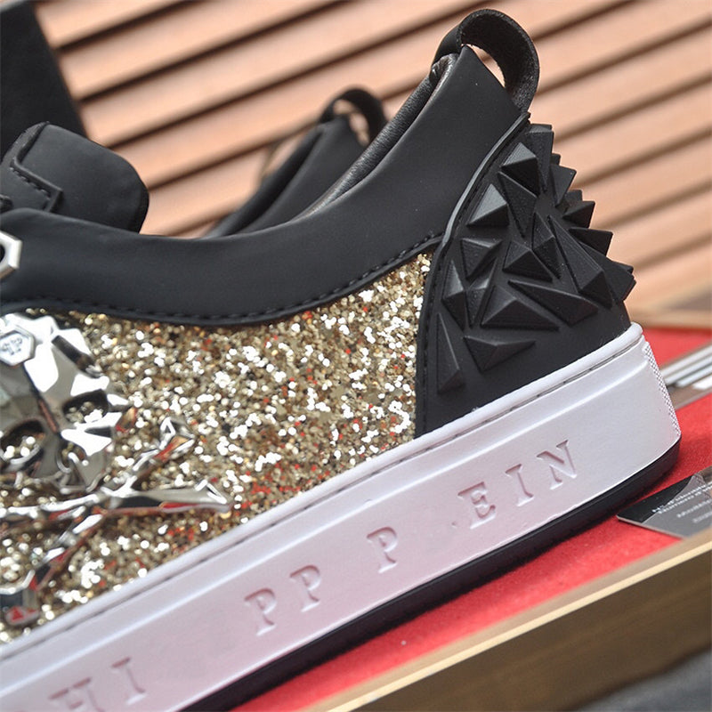 PP men's new lettering sneakers#11