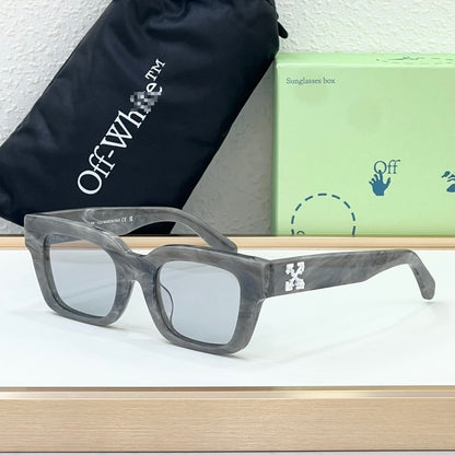 OFF-Whlte Arrow logo sunglasses#008-1