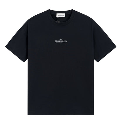 ST0NE lSLAND Pure Cotton T-Shirt #34