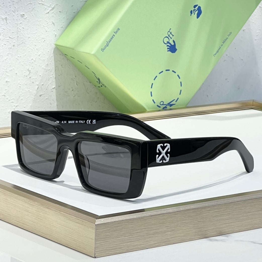 OFF-Whlte Arrow logo sunglasses#114