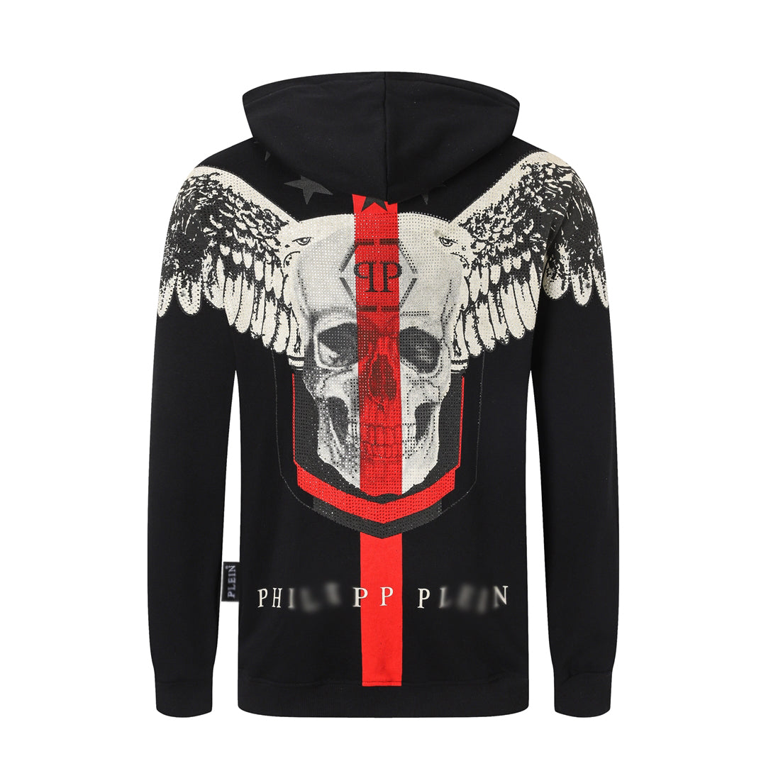 PP Skull Hoodie Jacket Suit