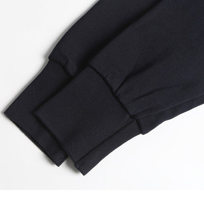 4-Bar embroidery Hoodies