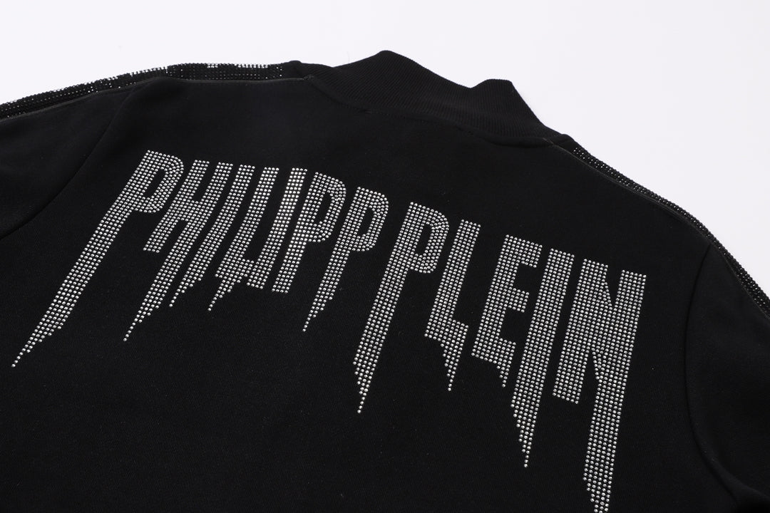 PP Logo Hoodie Jacket Suit