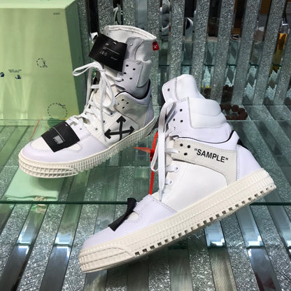 OFF-Whlte Arrow logo high-top sneakers#33