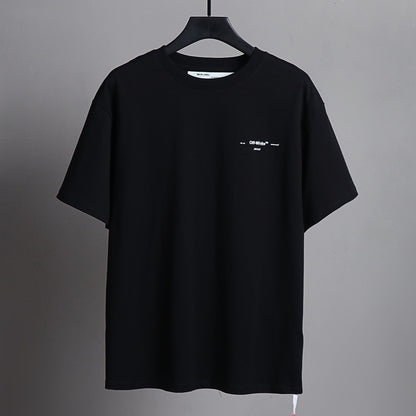 OFF-Whlte Arrow logo print T-shirt#81