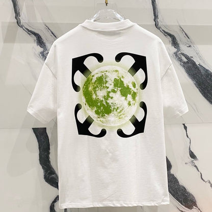 OFF-Whlte Arrow Logo Cotton T-shirt#40