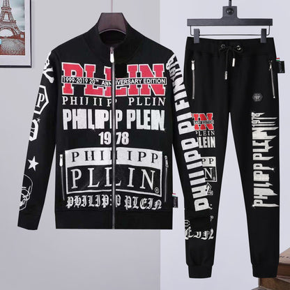 PP Skull Hoodie Jacket Suit