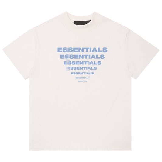 F0G-Letter Printing Cotton T-shirt#9