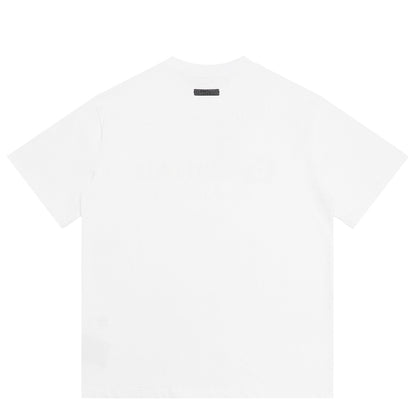 F0G-Letter Printing Cotton T-shirt#7