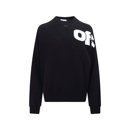 OFF-Whlte Intarsia Knit Sweater#8