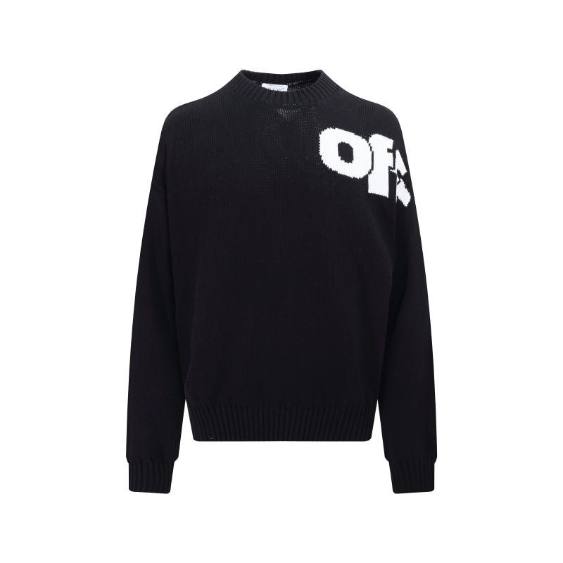 OFF-Whlte Intarsia Knit Sweater#8