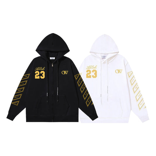 OFF-Whlte Arrow logo sports sweatshirt#1081