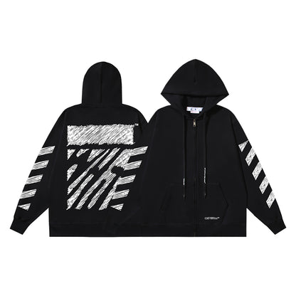 OFF-Whlte Arrow logo sports sweatshirt#147