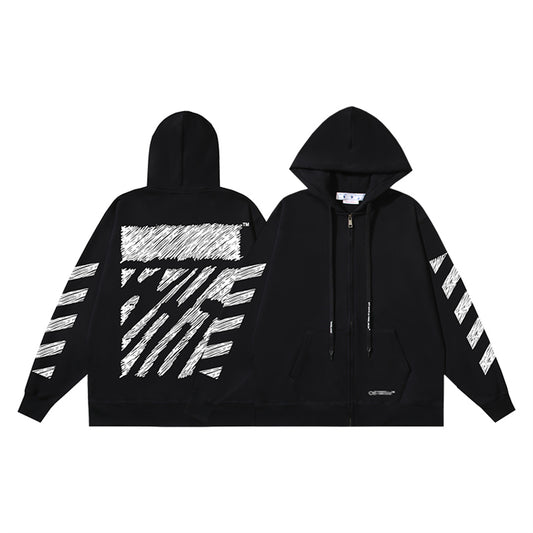 OFF-Whlte Arrow logo sports sweatshirt#147