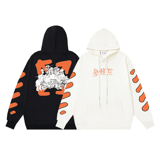 OFF-Whlte Arrow logo sports sweatshirt#9