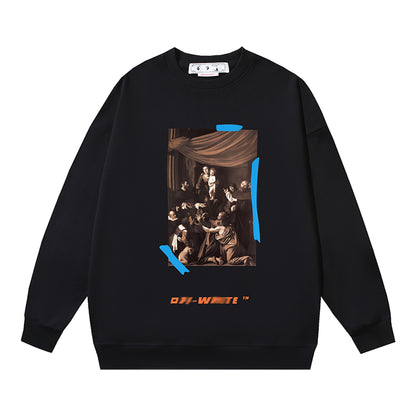 OFF-Whlte Arrow logo sports sweatshirt#7