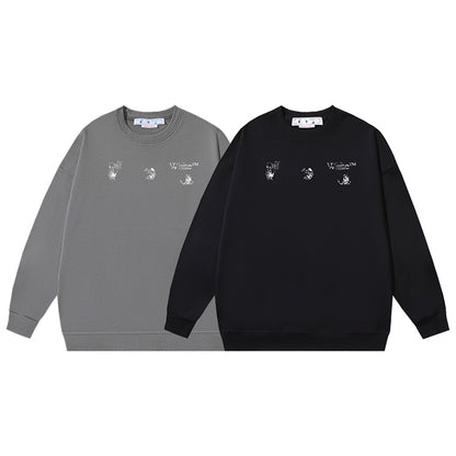 OFF-Whlte Arrow logo sports sweatshirt#115