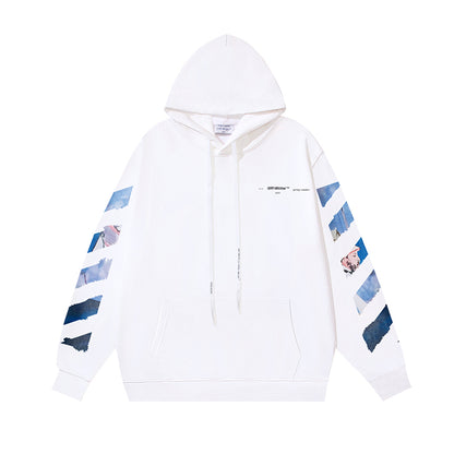 OFF-Whlte Arrow logo sports sweatshirt#4