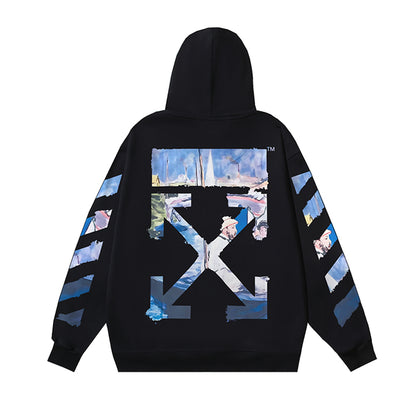 OFF-Whlte Arrow logo sports sweatshirt#4