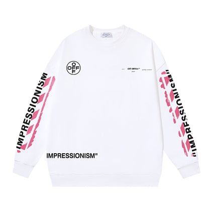 OFF-Whlte Arrow logo sports sweatshirt#2