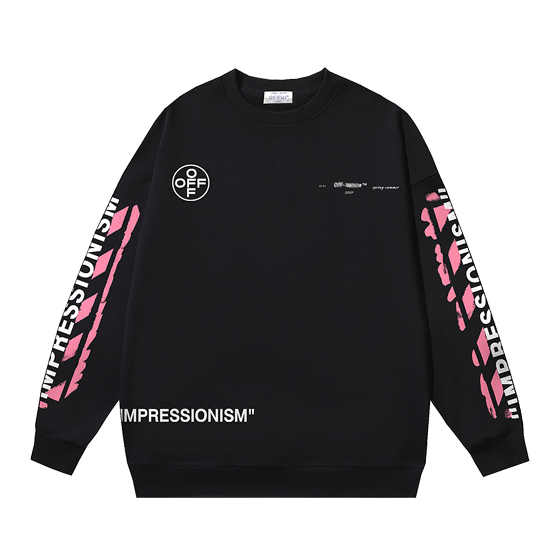 OFF-Whlte Arrow logo sports sweatshirt#2