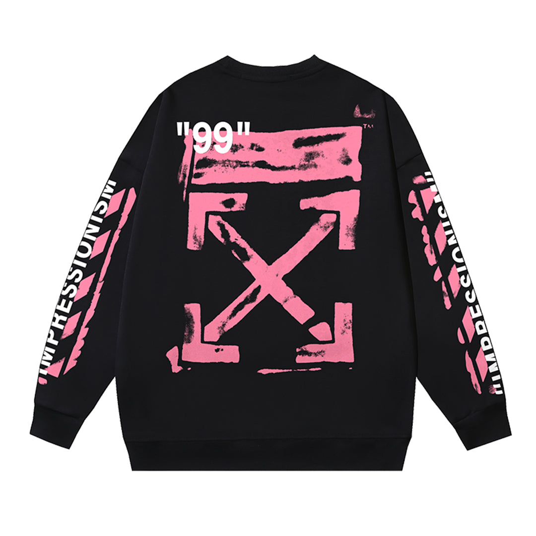 OFF-Whlte Arrow logo sports sweatshirt#2