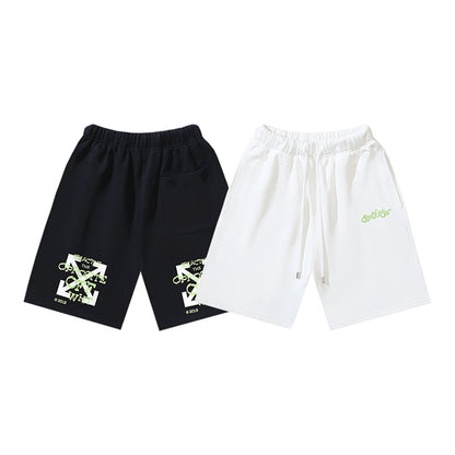 OFF-Whlte arrow print shorts#2