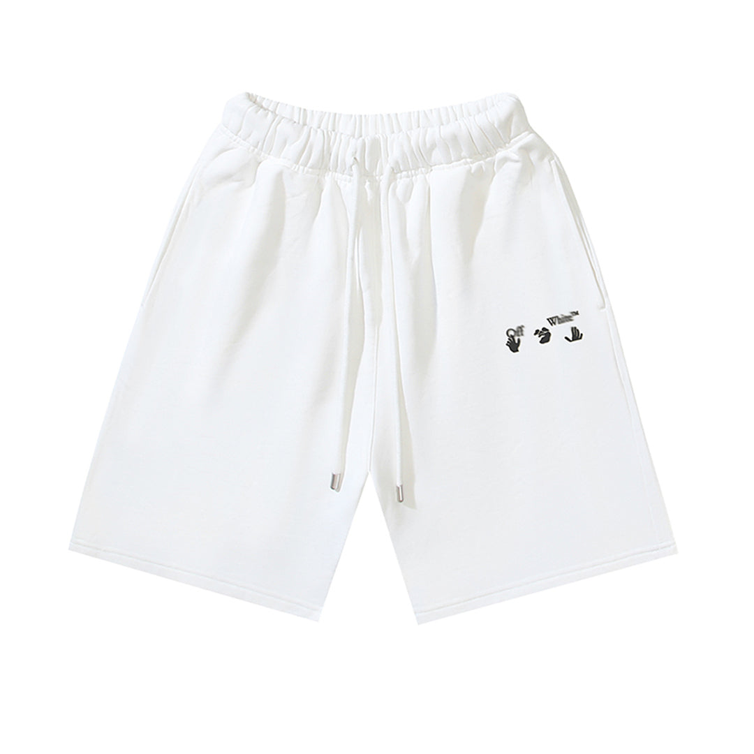 OFF-Whlte arrow print shorts#14