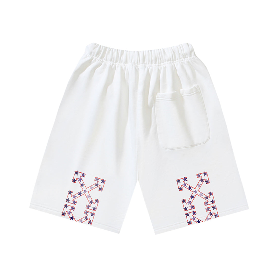 OFF-Whlte arrow print shorts#22