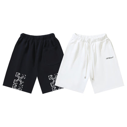 OFF-Whlte arrow print shorts#18
